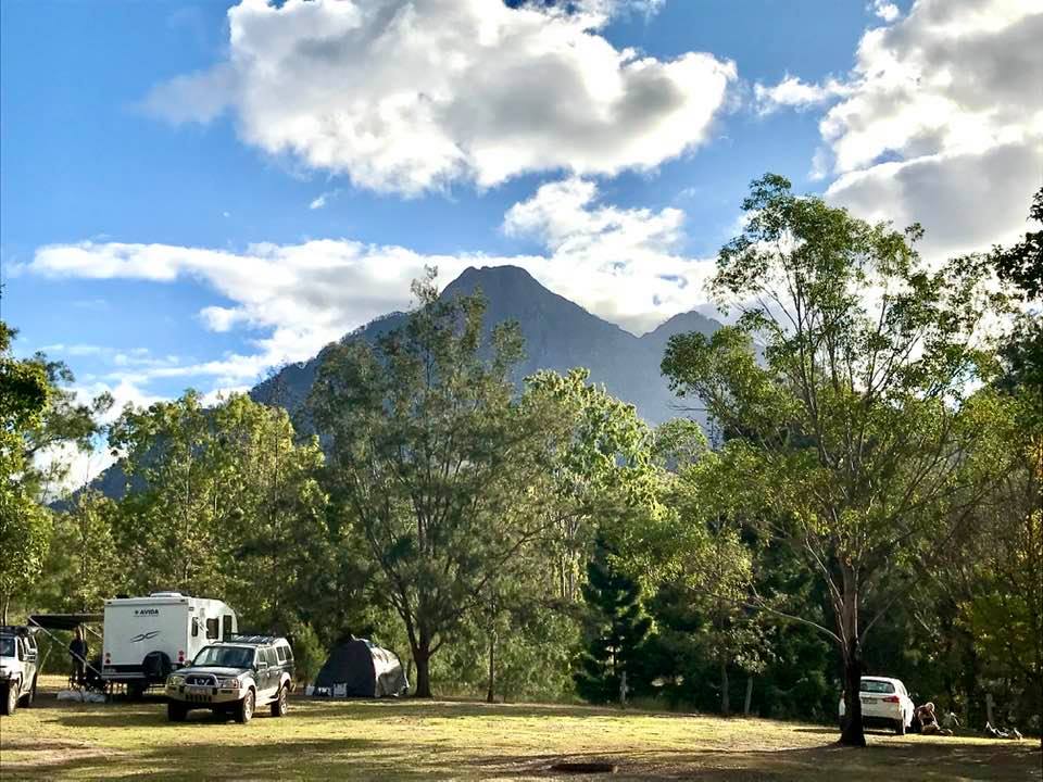 mt barney camping