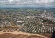 Mining Town Property Forecasts Mackay, Queensland aerial shot