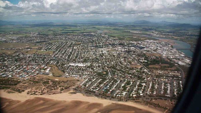 Mackay, Queensland aerial shot