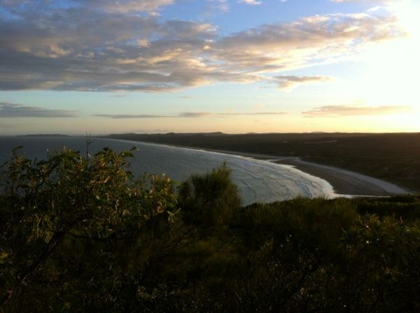 Nine Mile Beach, Byfield National Park. Exploring the Capricorn Coast while camping. 