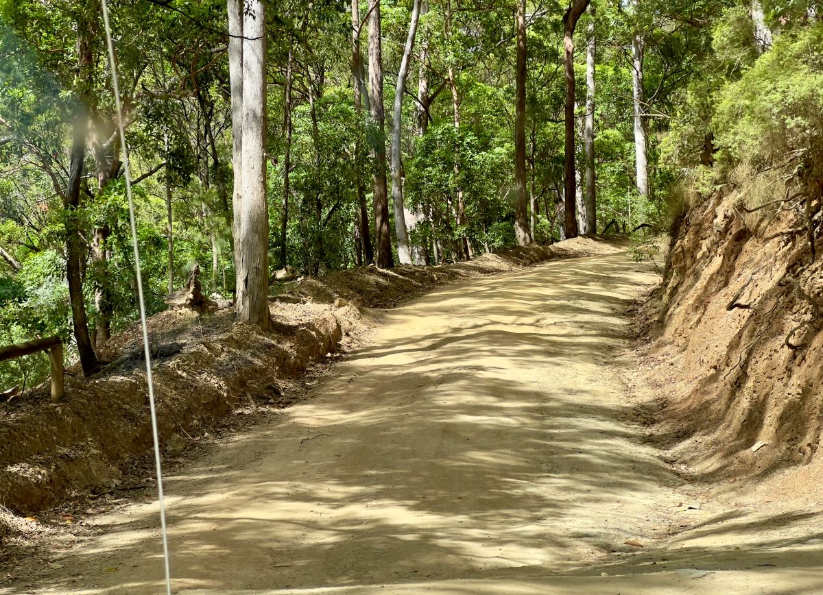 Off road track in Conondale National Park