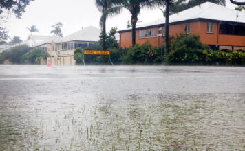 Flood prone property in Brisbane